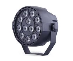 Refletor luatek lk-121 par 12 led rgb mini