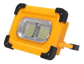 Refletor Luminária Bluetooth Holofote Led Bateria Solar Usb!
