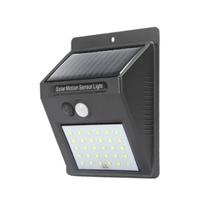 Refletor Luminária Solar Externa Led Sensor Movimento