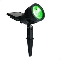 Refletor Luminária Solar Spot Espeto Jardim SuperLED 20lm