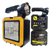 Refletor Luz Led 500w Com Carregamento Solar Cor Da Carcaça