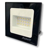 Refletor Luz Led Slim Branco Frio 6500K 20W Bivolt Avant Refletor Luz Led Slim Branco Frio 6500K 20W Bivolt Avant