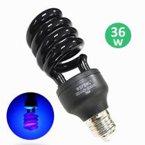 Refletor Luz Negra Profissional Deltrônica Lâmpada Led Uv 110v DY8107 - Dylan