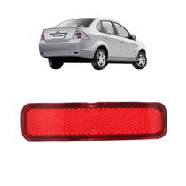 Refletor Olho De Gato Parachoque Traseiro Fiesta Sedan 2010 2011 2012 2013 2014