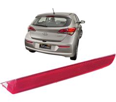 Refletor Olho de Gato Parachoque Traseiro Hb20 Hatch 2015 16 17 18 2019 Refletor Olho de Gato Parachoque Traseiro Hb20 Hatch 2015 16 17 18 2019