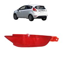 Refletor Olho De Gato Parachoque Traseiro New Fiesta