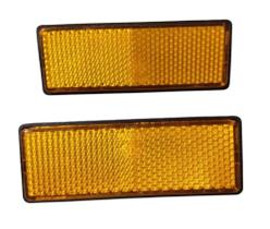 Refletor Olho De Gato Yamaha Rdz 125 Rdz 135 Rdz125 Par Refletor Olho De Gato Yamaha Rdz 125 Rdz 135 Rdz125 Par