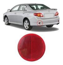 Refletor Olho Gato Parachoqu Traseiro Corolla 2009 2010 2011