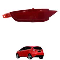 Refletor olho gato parachoque traseiro new fiesta 2014 a 2019 esquerdo