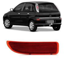 Refletor P/Choque Traseiro Corsa Hatch 2003/2012 Esquerdo