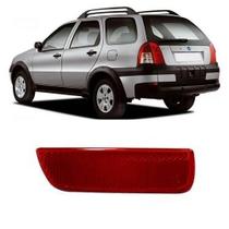 Refletor P/Choque Traseiro Palio Weekend 2005/2008 Esquerdo