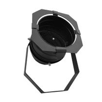 Refletor par 56 curto preto Refletor par 56 curto preto