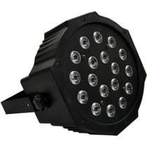 Refletor Par Led 18 Digital Rgb Dmx Canhão Bivolt Jdb18