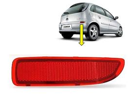 Refletor Para-choque Traseiro Chevrolet Corsa Hatch 2003 à 2014 Rubi Lado Direito do Passageiro