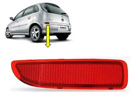 Refletor Para-choque Traseiro Chevrolet Corsa Hatch 2003 à 2014 Rubi Lado Esquerdo Lado do Motorista
