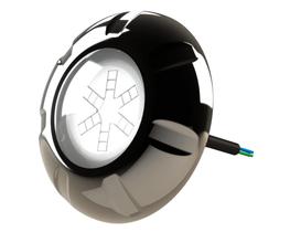 Refletor Para Piscina De 9w Rgb Acabamento Inox Luxpool