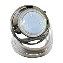Refletor Para Piscinas Hiper Led 6W RGB Inox 316L Brustec
