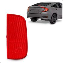 Refletor parachoque civic 2017 a 2021 traseiro