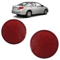 Refletor Parachoque Traseiro Corolla 2009 2010 2011 Rubi Lente Acrílico Carcaça Cinza Refletor Parachoque Traseiro Corolla 2009 2010 2011 Rubi Lente Acrílico Carcaça Cinza