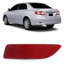 Refletor Parachoque Traseiro Corolla 2012 2013 2014 Esquerdo Refletor Parachoque Traseiro Corolla 2012 2013 2014 Esquerdo