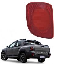 Refletor Parachoque Traseiro Duster Oroch 2016 2017 2018 2019 2020 2021 2022 2023 2024 2025 Lado Esquerdo Original