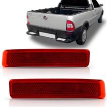 Refletor Parachoque Traseiro Fiat Strada 2004 2005 2006 2007
