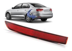 Refletor Parachoque Traseiro Jetta 2011 2012 2013 2014 2015 Lado Esquerdo Refletor Parachoque Traseiro Jetta 2011 2012 2013 2014 2015 Lado Esquerdo