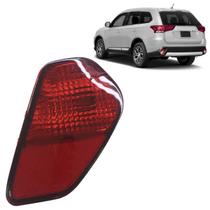 Refletor Parachoque Traseiro Outlander 2016 2017 2018 2019 Bicolor Acrílico Carcaça Preta Refletor Parachoque Traseiro Outlander 2016 2017 2018 2019 Bicolor Acrílico Carcaça Preta