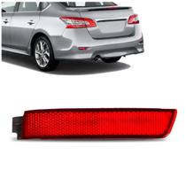 Refletor Parachoque Traseiro Sentra 2014 a 2016