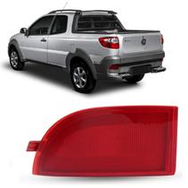 Refletor Parachoque Traseiro Strada 2014 15 A 2019 Esquerdo