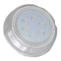 Refletor Piscina Hiper LED 9W Azul Policarbonato Alvenaria