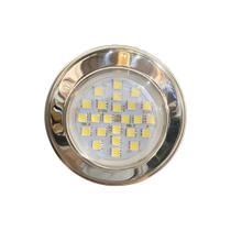Refletor power led 5w branco 3000k inox 316l