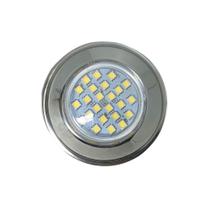 Refletor Power Led 5W Inox Branco - Rosca - Brustec