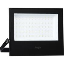 Refletor Projetor LED 100W 6500K Preto para áreas Externas Refletor Projetor LED 100W 6500K Preto para áreas Externas