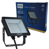 Refletor Projetor Philips 30w Luz Quente 3000K Amarela IP65 Refletor Projetor Philips 30w Luz Quente 3000K Amarela IP65