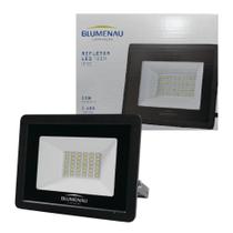 Refletor projetor retangular led tech alumínio ip65 30w preto 3000k Refletor projetor retangular led tech alumínio ip65 30w preto 3000k