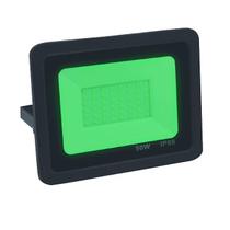 Refletor projetor retangular led tech alumínio ip65 50w pret