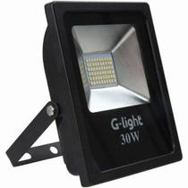 REFLETOR SLIM LED 120º 30W/100-240V/6500K BIVOLT - G LIGHT
