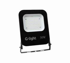 Refletor Slim Led 30w 12v-24v Dc 6500k Bateria/Gerador/Barco