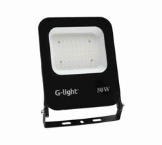 Refletor Slim Led 50w 12v-24v Dc 6500k Bateria/Gerador