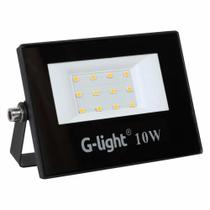 Refletor Slim Led G-Light Autovolt 10W 3000K