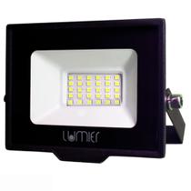 Refletor Slim LIGHT 50W 3000K Luz Quente IP66 Bivolt LUMIER