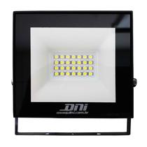 Refletor Slim SuperLed SMD Branco - 30w Bivolt- DNI 6067 Refletor Slim SuperLed SMD Branco - 30w Bivolt- DNI 6067