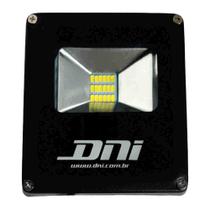 Refletor Slim SuperLed SMD Verde - 10w Bivolt - Dni 6052 Refletor Slim SuperLed SMD Verde - 10w Bivolt - Dni 6052