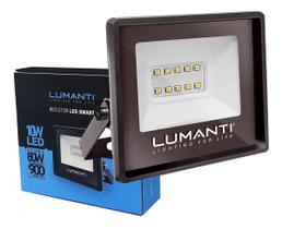 Refletor Smart Led 10W Branco Quente Ip66 Refletor Smart Led 10W Branco Quente Ip66