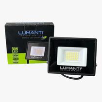 Refletor Smart LED Lumanti 50W RGB 4000 Lumens Autovolt IP66 para Áreas Internas e Externas Refletor Smart LED Lumanti 50W RGB 4000 Lumens Autovolt IP66 para Áreas Internas e Externas
