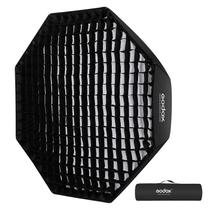 Refletor Softbox Godox FW Octagon 120 cm com grade Honeycomb
