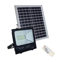 Refletor Solar 100W Holofote Ultra Led Branco Frio IP66 - JORTAN