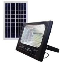 Refletor Solar 200w Luminária Economia De Energia