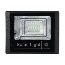 Refletor Solar 40w C/Controle Remoto 6500k 40w